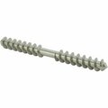 Bsc Preferred Wood-to-Wood Joining Studs 3/16 Screw Size 2 Long, 50PK 91685A120